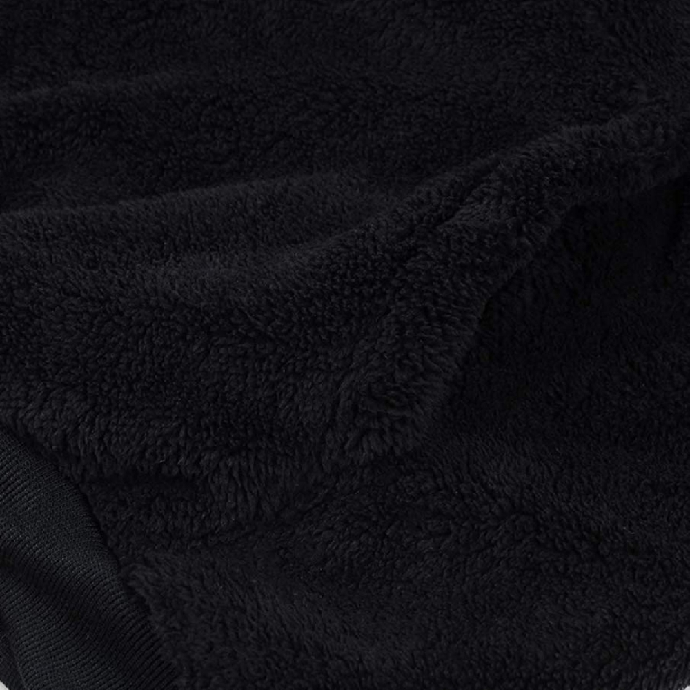 Mens Sherpa Pullover Fleece Over Sized Hoodie - Picture 5 of 6